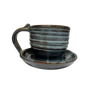 Ken Follette Pottery Microwave Bacon Cooker